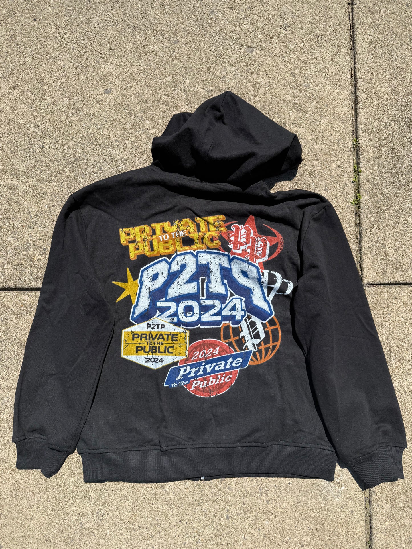 2024 Logo Collage Hoodie